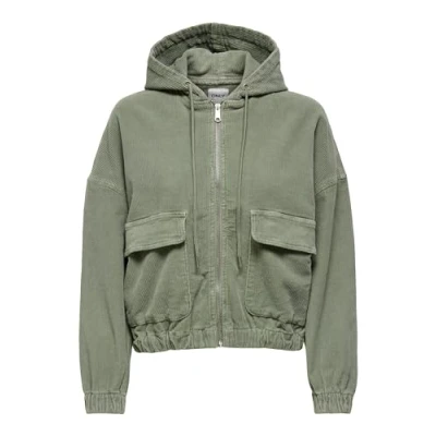 Abbildung von ONLY Onlkenzie Leichte Jacke, Damen, Größe: Small, Seagrass