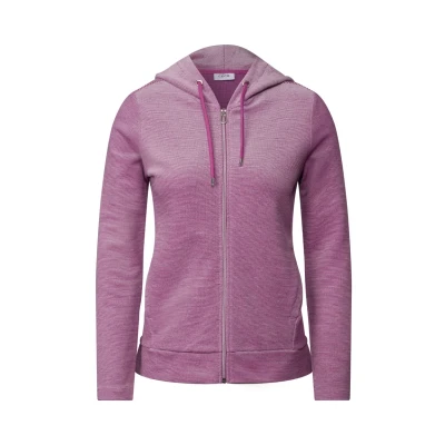 Abbildung von Cecil Twotone Sweatjacke, Damen, Größe: XXL, Pink