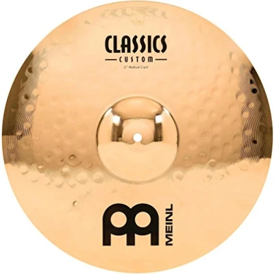 Abbildung von Meinl Cymbals CC17MC B Classics Custom Serie 43,18cm (17 Zoll) Crash Medium Brilliant Finish