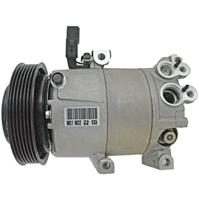 Abbildung von MAHLE ORIGINAL ACP 449 000P Kompressor 6VS12ic 12 PAG 46 YF R 1234yf, 134a KIA: Soul I, Venga, HYUNDAI: ix20