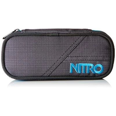 Abbildung von Nitro Pencil Case, Federmäppchen, Schlampermäppchen, Faulenzer Box, Federmappe, Stifte Etui, Blur Blue Trims, UNIC