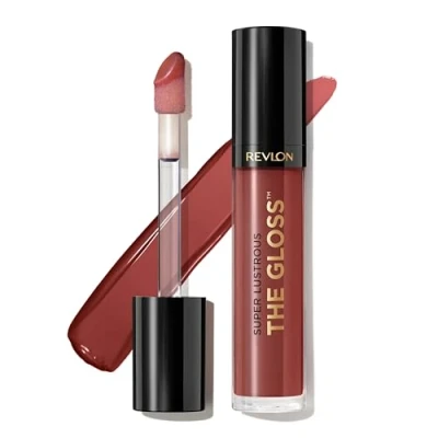Abbildung von Revlon Lip Gloss, Super Lustrous The Non Sticky, High Shine Finish, 270 Indulge In It, 0.13 Oz