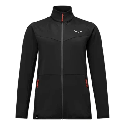 Abbildung von Salewa Puez Cammino Polarlite Fleece Jacke Damen, Schwarz, XL