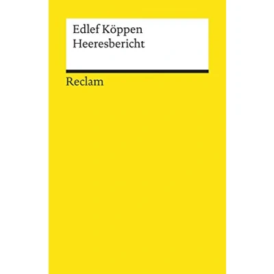 Abbildung von Heeresbericht (Reclams Universal Bibliothek)