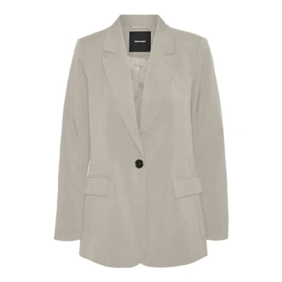 Abbildung von Vero Moda Vmrita Kurzmantel, Damen, Größe: Medium, Silver lining