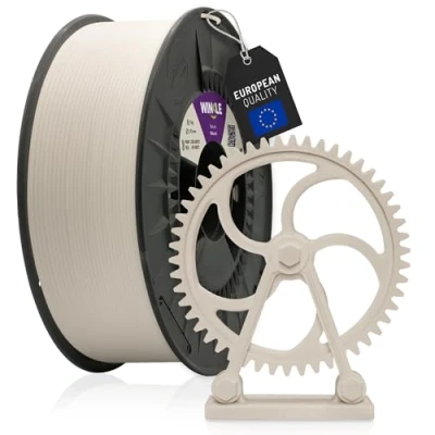 Abbildung von Winkle ABS Filament, 1,75 mm, natürlich, für 3D Druck, Spule mit 250 g