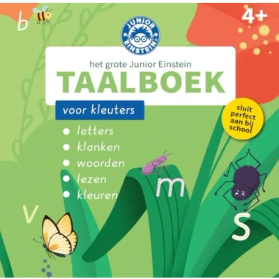Abbildung von Het grote Junior Einstein taalboek voor kleuters: letters, klanken, lezen, schrijven, kleuren, kijken