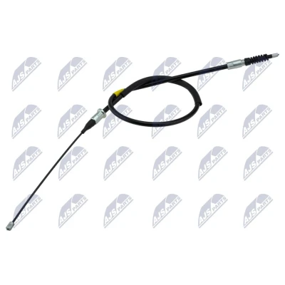 Abbildung von NTY HLR PL 012 Handbremsseil hinten links Trommelbremse OPEL: Corsa C Schrägheck, Tigra Twintop, С Kastenwagen