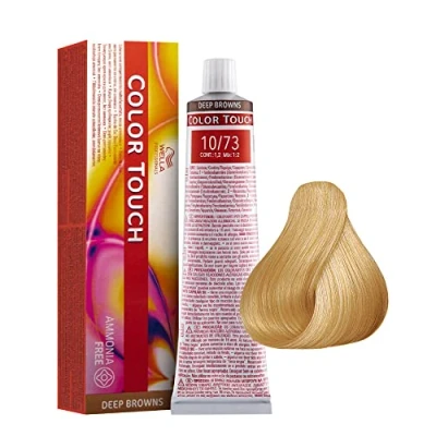 Abbildung von Wella Professionals Color Touch Vibrant Reds 60 ml 10/73 Very Light Blonde Golden Brown