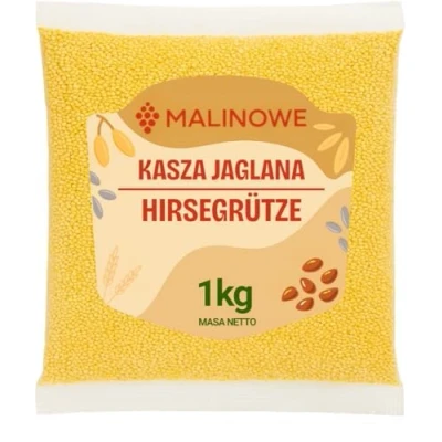 Abbildung von Malinowe HURSEREI 1kg Grütze Hirsegrütze