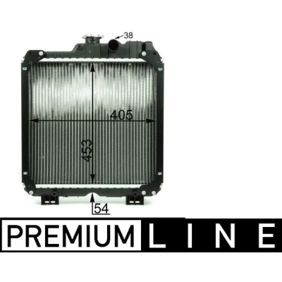 Abbildung von MAHLE CR 1938 000P Kühlmittelkühler BEHR PREMIUM LINE