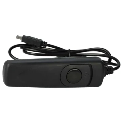 Abbildung von vhbw Fernauslöser Fernbedienung Kabel kompatibel mit Nikon D3000, D3100, D3200, D3300, D5000, D5100, D5200, D5300, D5300 DSLR Kamera