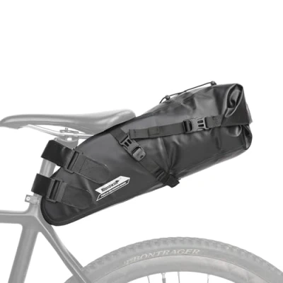 Abbildung von Rhinowalk Fahrrad Satteltasche Wasserdicht 1.5/2.5/5/10/13L Fahrradtasche Sitztasche für Outdoor Fahrräder Mountainbikes Rennräder
