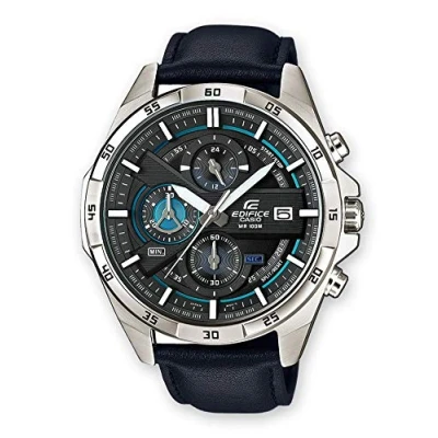 Abbildung von CASIO EDIFICE Chronograph EFR 556L 1AVUEF, Quarzuhr, Armbanduhr, Herrenuhr, Stoppfunktion, Datum
