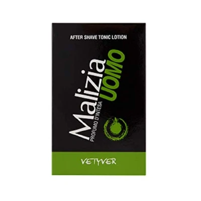 Abbildung von 6x Malizia UOMO Vetyver After shave 100ml Tonic Lotion Rasierwasser Kölner Wasser