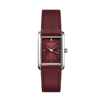 Abbildung von Rosefield Heirloom Uhr, Damen, Größe: One Size, Burgundy silver