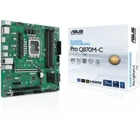 Abbildung von ASUS PRO Q870M C CSM Business Mainboard Sockel Intel LGA 1851 (Micro ATX, VPro, DDR5 Speicher, PCIe 5.0, Q LED Core, Control Center Express, SafeSlot)