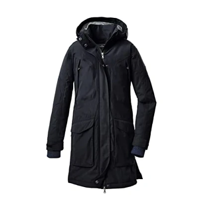 Abbildung von killtec Mädchen Outdoormantel/Funktionsparka mit abzippbarer Kapuze KOW 186 GRLS CT, dunkelnavy, 176, 37981 000