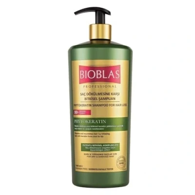 Abbildung von Bioblas Haarshampoo Phytokeratin Shampoo trockenes/strapaziertes Haar für Haarausf