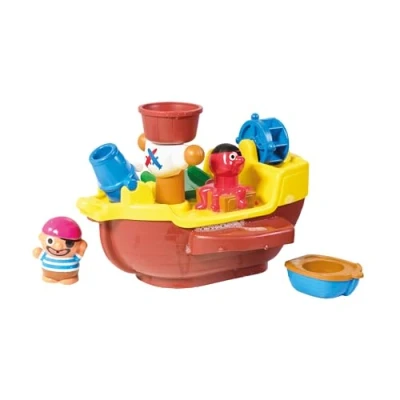 Abbildung von Tomy Toomies Pirate Bath Ship, Badeboot, Junge/Mädchen, 1,5 Jahr(e), Kunststoff, Mehrfarbig