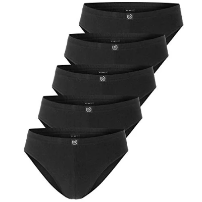 Abbildung von bugatti 5 PACK Slip, Herren, Größe: XXL, Schwarz
