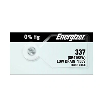 Abbildung von 2PC Energizer 337 SR416SW Silberoxid Zelle Armbanduhr Akku
