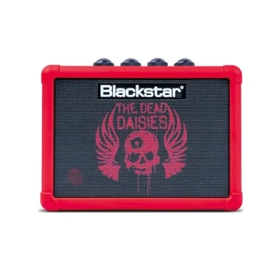 Abbildung von Blackstar Fly 3 Dead Daisies Edition Bluetooth tragbarer batteriebetriebener Mini E Gitarrenverstärker schwarz MP3 Line In &amp; Kopfhörerausgang
