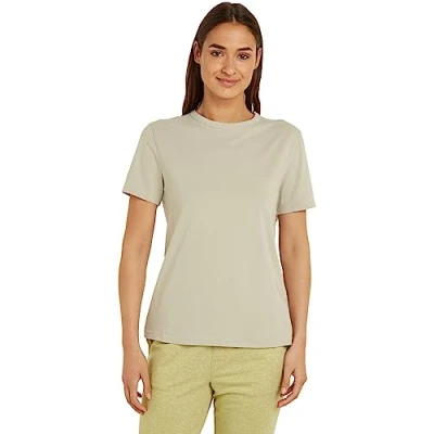 Abbildung von Calvin Klein Underwear CREW NECK Nachtwäsche Shirt, Damen, Größe: Large, Eucalyptus