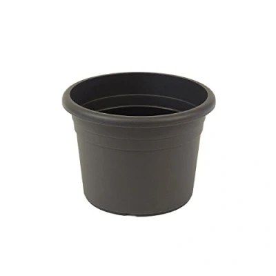 Abbildung von greemotion Pflanzkübel Fiona, UV Beständiger Blumentopf aus Kunststoff, Pflanzgefäß mit Bodenlöchern, Volumen ca. 32 L, Ø 45 x H 31,6 cm