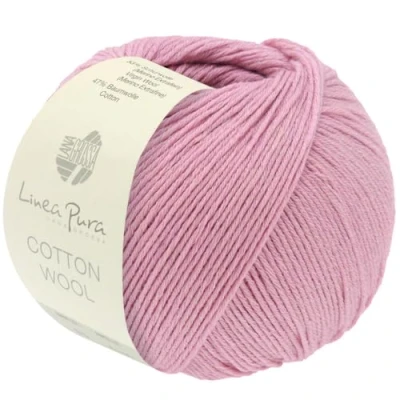 Abbildung von LANA GROSSA Cotton Wool 0022 nelke Häkelwolle, 195 m