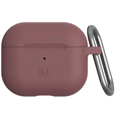 Abbildung von ﻿DOT Silikon Schale für AirPods 3 (2021) Rot Hülle UAG DOT Siliconen Case Dunkelrot