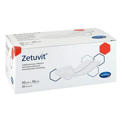 Abbildung von Zetuvit Saugkompressen Unsteril 10x10 cm 30 St