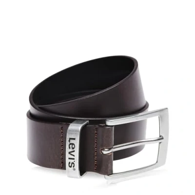 Abbildung von Levi&#039;s Hebron BELT Unisex Gürtel, Größe: 85, Dark brown