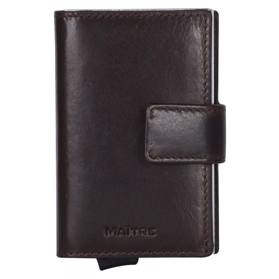 Abbildung von Maitre Birkheim Geldbörse, Herren, Größe: One Size, Darkbrown