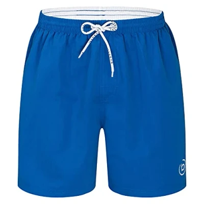 Abbildung von bugatti® Herren Badeshort blau/mediumblau, Größe XXXXL 4XL