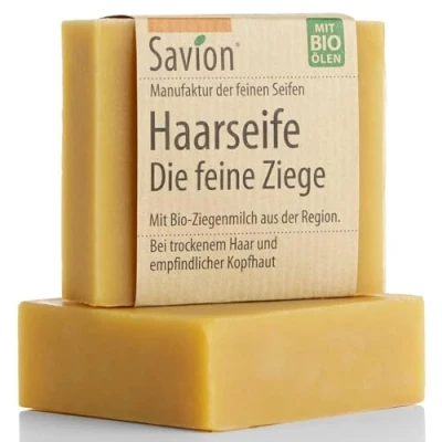 Abbildung von Haarseife Ziegenmilch