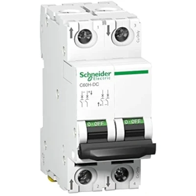 Abbildung von Schneider A9N61532 Leitungsschutzschalter C60H DC, 2P, 20A, C Charakteristik