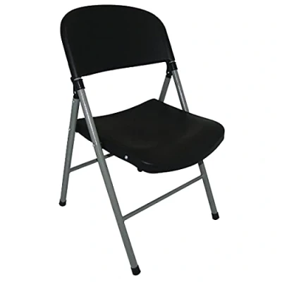 Abbildung von Bolero ce693 versenkbarer Utility Stuhl, schwarz (2 Stück)