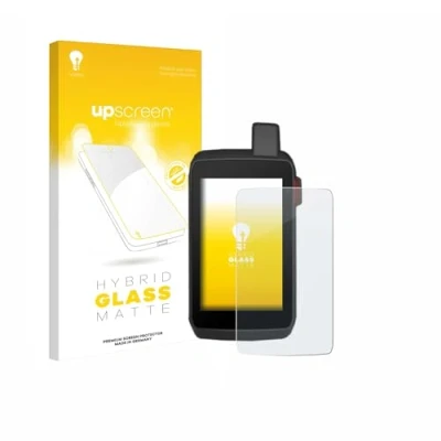 Abbildung von upscreen Entspiegelungs Schutzglas für Garmin Montana 700 / 700i 750i Schutzfolie Matt, Glas Folie [mattierend, 9H Panzerschutz, Anti Fingerprint]