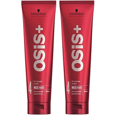 Abbildung von 2 x SCHWARZKOPF OSiS Styling Glue Rock Hard Ultra Strong 150 ml