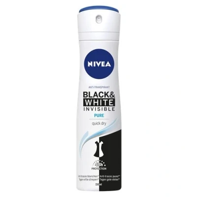 Abbildung von Nivea Deospray Invisible Black &amp; White Pure 150ml