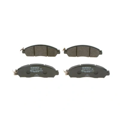 Abbildung von BOSCH 0 986 424 837 Bremsbelagsatz Low Metallic NISSAN: NP300 Navara Pickup, Pritsche / Fahrgestell, RENAULT: Alaskan Pickup
