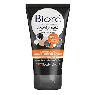 Abbildung von Biore Charcoal Oil Control Scrub, 127 g
