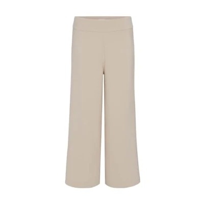 Abbildung von Opus Culotte Misha Breeze Stoffhose, Damen, Größe: 40, Natural glaze