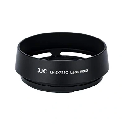 Abbildung von JJC Schwarze Gegenlichtblende für Fujifilm XF 35 mm f/2 R WR &amp; 23 Objektiv, ersetzt XF35 2