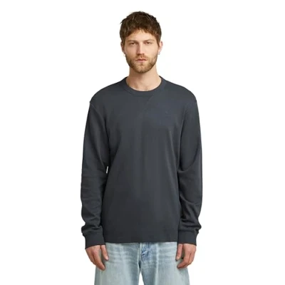 Abbildung von G STAR Longsleeve &quot;Nifous R&quot;, mit geripptem Einsatz vorne