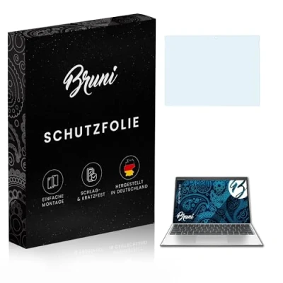 Abbildung von Bruni Schutzfolie kompatibel mit HP Elite x2 G4 Folie, glasklare Displayschutzfolie (2X)