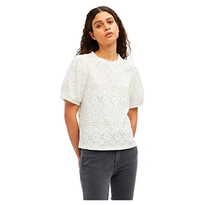 Abbildung von Object Feodora NOOS Bluse, Damen, Größe: Medium, Cloud dancer