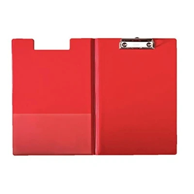 Abbildung von Esselte 56043 Klemmmappe (Clipboard), A4, PVC, rot