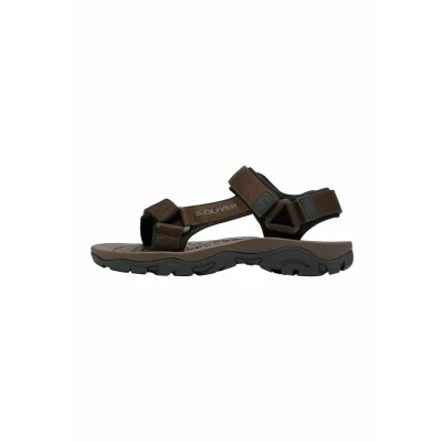 Abbildung von s.Oliver Trekkingsandale, Herren, Größe: 43, Black dk brown Schuhe